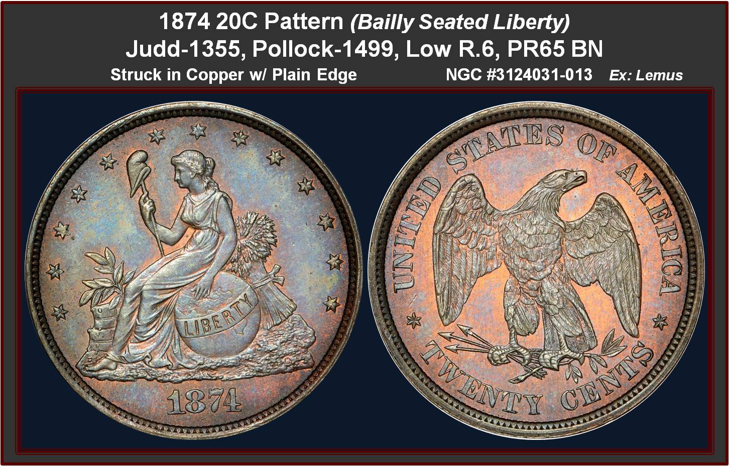 The Double Dime - 20 Cent Pattern Type Set - Custom Set